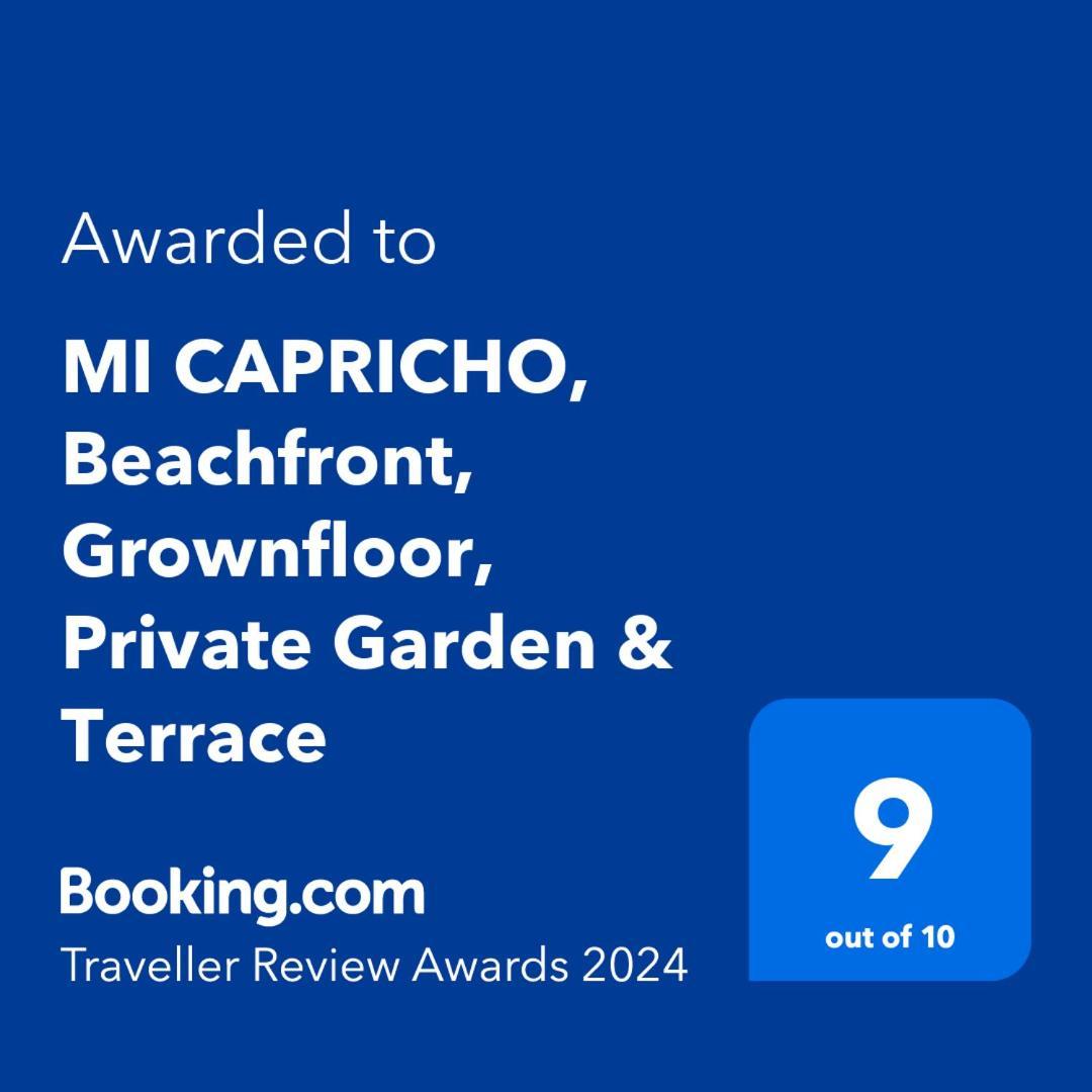 Mi Capricho, Beachfront, Grownfloor, Private Garden & Terrace Sitio de Calahonda Dış mekan fotoğraf